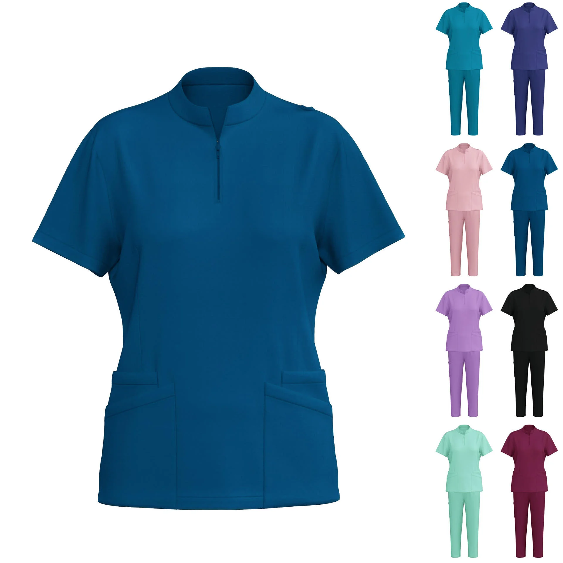 Premium Cotton Zeene Fabric by MK Scrub